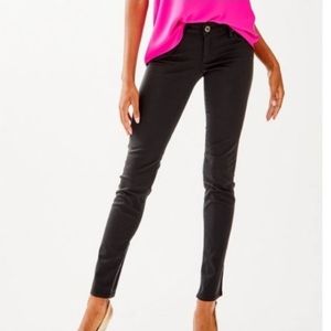 NEW $158 Lilly Pulitzer Worth Skinny in Onyx 0